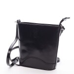Dámská kožená crossbody Tereza black