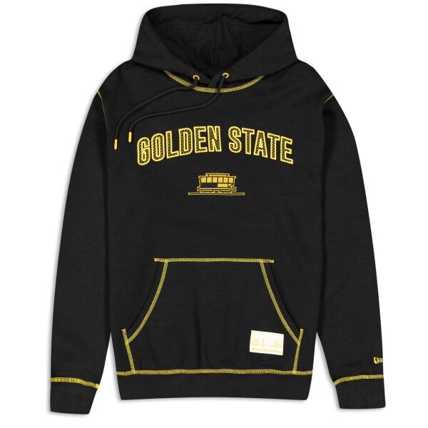 New Era Pánská mikina Golden State Warriors NBA 2023 City Edition Oversized Hoodie Velikost: M