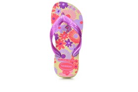 Havaianas Flores Buttercream dětské pantofle