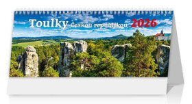 Kalendář stolní 2026 - Toulky Českou republikou