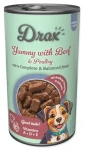 Drax Adult hovězí s drůbežím 1240 g / Konzerva pro psy / dospělí psi (774-854650)
