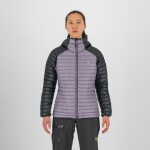 KARPOS Alagna Down W Jacket, Lavender/Woodl.Gray velikost: M