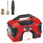 Einhell PRESSITO / Hybridní kompresor / 18V Akumulátor nebo 220V / 16 l-m / Tlak 11 bar (4020460)