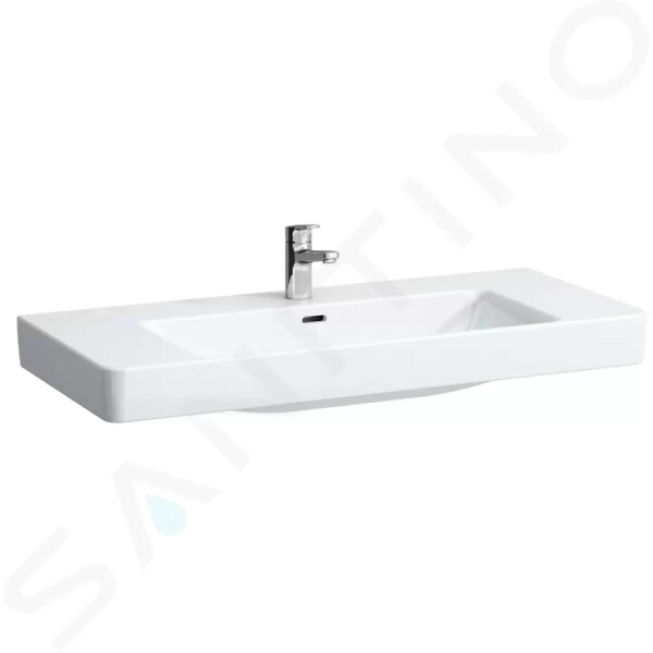 Laufen - Pro S Umyvadlo, 1050x460 mm, 3 otvory pro baterii, s LCC, bílá H8139664001081