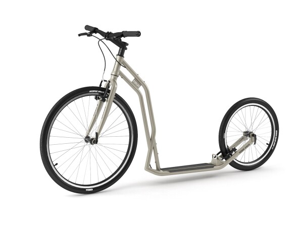 Koloběžka Yedoo S2620 silvergold, barva stříbrná
