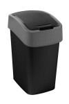 CURVER FLIPBIN 9L odpadkový koš - černý