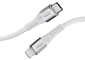 Intenso C315L bílá / Datový kabel / USB-C - Lightning / 1,5m / 60W (7902002)