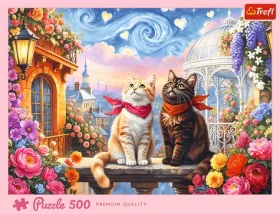 TREFL Puzzle Kočičí láska