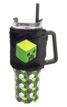 Minecraft Termohrnek s plyšovým návlekem 770ml