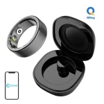 COLMi R03 vel. 9 (18,9 mm) černá / Chytrý prsten / Bluetooth 5.0 / 5ATM (R03 Black 9)
