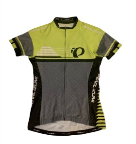 Cyklistický dres PEARL iZUMi ELITE W PURSUIT LTD jersey, Green/Grey Velikost: M