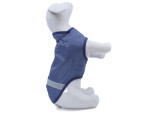 Taya reflexní pláštěnka pro psa Barva: Vínová, Délka zad (cm): 30, Obvod hrudníku: 40 - 52 cm