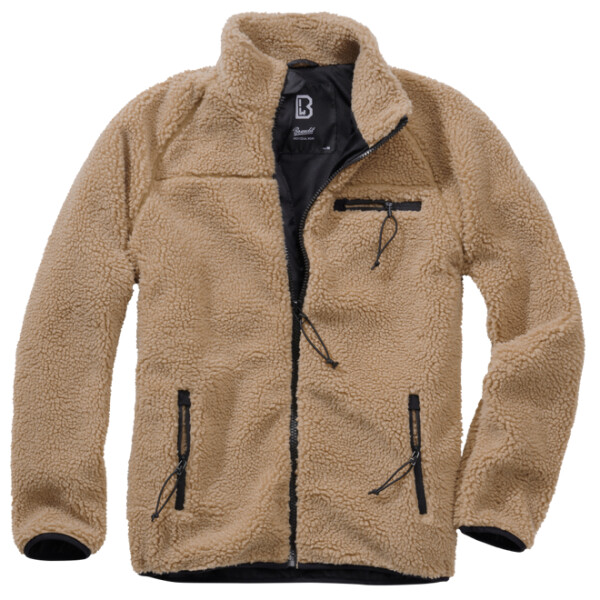 Brandit Bunda Teddyfleece Jacket camel XXL