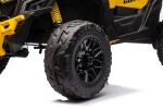 Mamido Elektrické autíčko Buggy Maverick Can-Am 4x200W 24V žluté