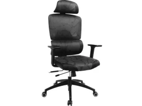 Sandberg ErgoFusion Pro černá / Herní křeslo / ergonomické / nastavitelné / nylonový rám / max. 150 kg (640-96)