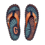 Gumbies unisex žabky ISLANDER FLIP-FLOP TANGERINE BURST 41