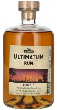 Ultimatum Infinitum 12 / Rum stařený / 12 let / Guyana, Trinidad / 40 % / 0,7 l (8719689209070)