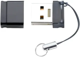 Intenso Slim Line 64GB černá / Flash disk / USB-A 3.2 Gen 1 / s krytkou a očkem (1324937)