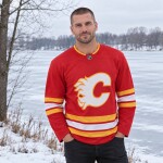 Fanatics Pánský Dres Calgary Flames Breakaway Alternate Jersey Velikost: