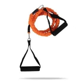 Posilovací expandér s úchyty 10 kg - GymBeam (černá) (65629-1-single_variant)