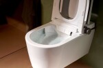HANSGROHE - LavaPura Element S Elektronický bidet s keramikou, SoftClose, AquaHelix Flush, HygieneEffect, SmartClean, bílá 63021450