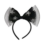 Rappa Čelenka mašle s pavouky halloween