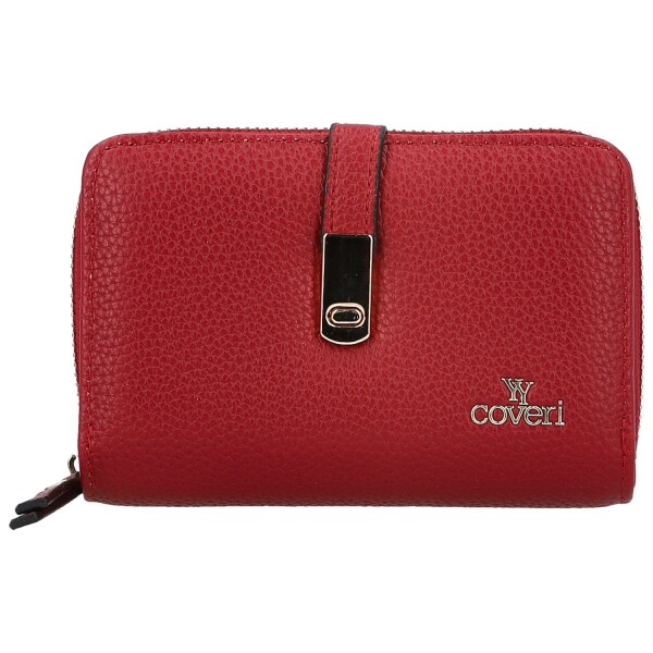 Stylová dámská koženková peněženka Coveri Anya, červená