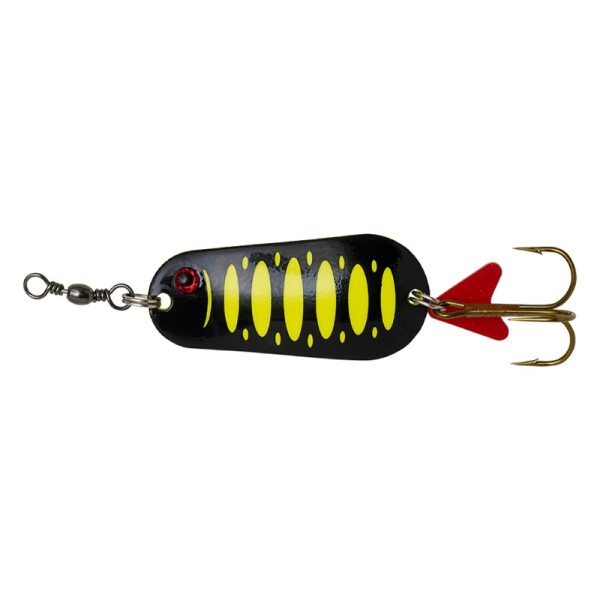 DAM Plandavka Effzett Standard Spoon Fluo Yellow/Black UV - 8cm 45g,DAM Plandavka Effzett Standard Spoon Fluo Yellow/Black UV - 8cm 45g