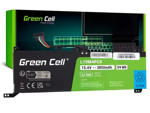 Green Cell L19M4PC0 pro Lenovo Legion / Baterie / Li-Pol / 15,44V / 3850mAh (LE180)
