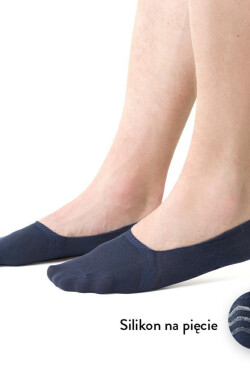 Pánské bavlněné ponožky se silikonem 058 JEANS 44-46