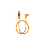 Delock USB 2.0 prodlužovací kabel plochý zahnutý [1x USB 2.0 zástrčka A - 1x USB 2.0 zásuvka A] 1.00 m černá oboustranně zapoji