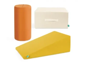 B-Toys Pěnové tvary maxi s válcem WonderShapes 3 ks / od 12 měsíců (BX2456ZBT)