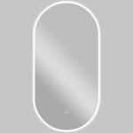CERANO Koupelnové LED zrcadlo Argento - 40x80 cm