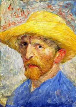 ENJOY Puzzle Vincent Van Gogh: Autoportét ve slaměném klobouku