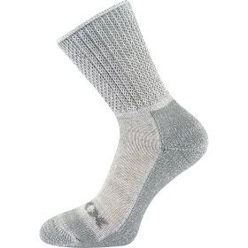 VOXX Ponožky silné hřejivé z merino VAASA s ionty stříbra SVĚTLE ŠEDÉ 35-38 120692