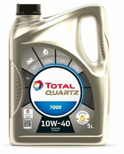 TOTAL QUARTZ 7000 10W-40 5l / Polosyntetický motorový olej (201525)