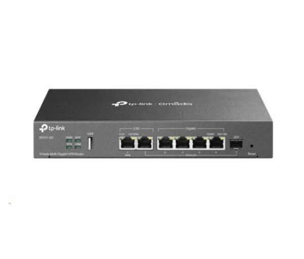 TP-Link ER707-M2 OMADA VPN router (1x2,5GbEWAN,1x2,5GbELAN,1xSFP WAN/LAN,4xGbELAN/WAN,1xUSB2.0) EDF_438889