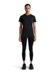 ICEBREAKER Wmns Merino 125 CL Sphe SS Tee Col Block, Black/Jet Heather/Cb (vzorek) velikost: S