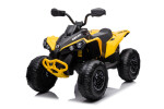 Mamido Dětská elektrická čtyřkolka Can-Am Renegade | R/C | 180W | 4x4 | 12V14Ah | EVA žluté