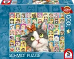SCHMIDT Puzzle Kočičí výrazy