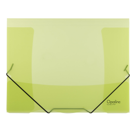 Sloha s gumou Opaline zelená - 5ks