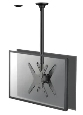 Neomounts Stropní držák pro 2 displeje černá / Stropní držák / 32-75" / plný pohyb (FPMA-C340DBLACK)