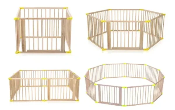 2Kids Toys Dětská dřevěná ohrádka XXL / od narození (2D11947)