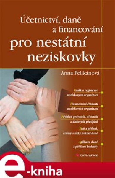 Účetnictví, daně financování pro nestátní neziskovky Anna Pelikánová