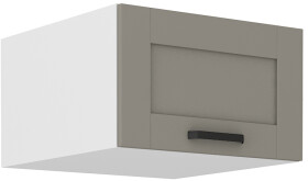 Horní skříňka Luna 60 NAGU-36 1F Barva korpusu: Bílá, Barva dvířek: Clay Grey
