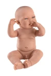 Llorens 84301 NEW BORN CHLAPEČEK - realistická panenka miminko - 43 cm