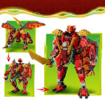LEGO LEGO® NINJAGO® 71868 Wyldfyre a transformační dračí oblek