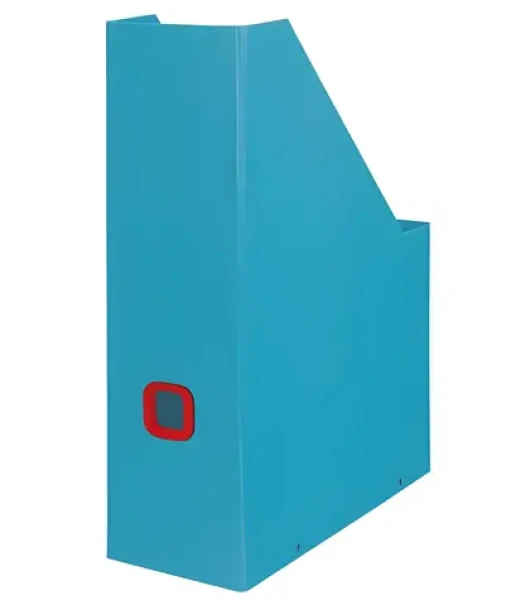 Leitz ClickStore COSY klidná modrá / Stojan na časopisy / karton / 330 × 253 × 103 mm (53560061)