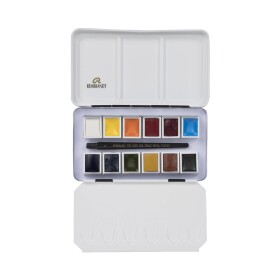 Royal Talens Royal Talens, 05838696, Rembrandt, sada mistrovských akvarelových barev, 12 pánviček, Portrait selection