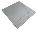 REA - Sprchová vanička Bazalt Grey 90x90 REA-K4105